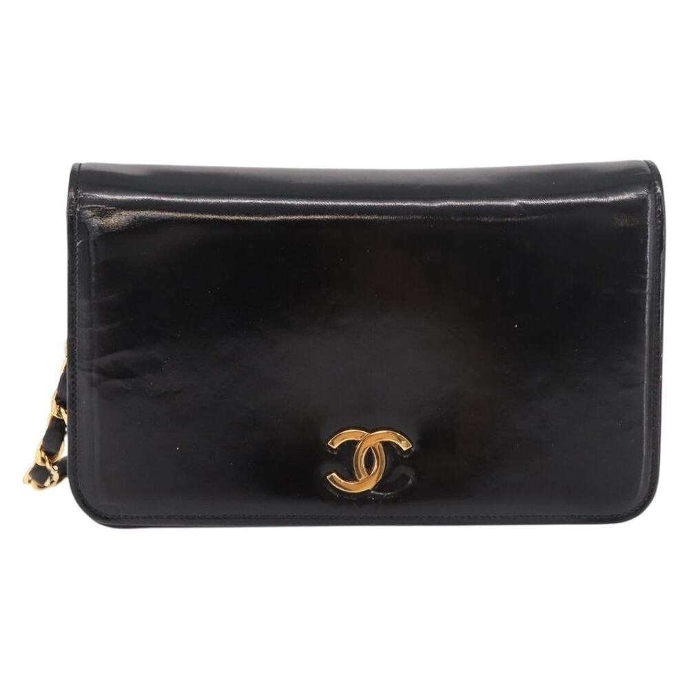 Chanel Chain Shoulder Bag Black